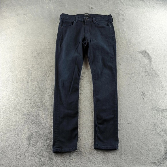 PAIGE Other - Paige Jeans Mens 34x30 (Fits 32x30) Blue Croft Dark Wash Slim Stretch Denim USA